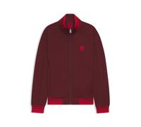 HUGO HUGO x RB Sweatshirt mit Reißverschluss und Stier-Logo - Style Donoco_RB, 50549605 Dunkelrot S