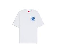 HUGO HUGO x RB T-Shirt aus Baumwolle mit Stier-Logo - Style Dartox_RB, 50549307 Weiß L