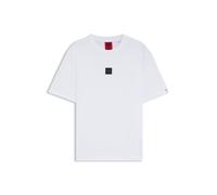 HUGO HUGO x RB T-Shirt mit Stier-Logo-Patch - Style Dogos_RB, 50549304 Weiß XXL