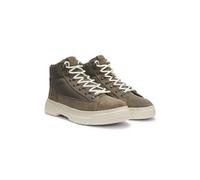 HUGO Hybrid-Boots aus Veloursleder und Canvas - Style Urian_halb_sdny, 50557715 Khaki 39