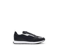 HUGO Sneakers aus verschiedenen Materialien mit Logo-Akzenten - Style Icelin_Runn_pumf_N, 50536568 Dunkelblau 43