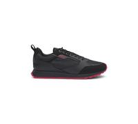HUGO Sneakers aus verschiedenen Materialien mit Logo-Akzenten - Style Icelin_Runn_pumf_N, 50536568 Schwarz 46
