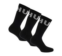 Hugo - "Iconic" Socken für Herren/Damen Unisex (3er-Pack) (Schwarz)