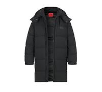 HUGO Jacken Herren Stehkragen Mikrofaser weiß, XL