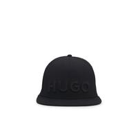 HUGO Cap aus Stretch-Baumwolle mit Logo-Stickerei - Style Jago-BT, 50544426 Schwarz SM