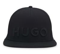 HUGO Cap aus Stretch-Baumwolle mit Logo-Stickerei - Style Jago-BT, 50544426 Schwarz SM
