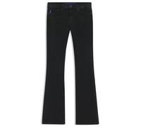 Bootcut-Jeans HUGO BLUE "Getti", Damen, Gr. 29, Länge 32, schwarz (schwarz 003), Denim/Jeans, Obermaterial: 99% Baumwolle, 1% Elasthan, casual, schmal, Jeans, Ausgestelltes Bein, elastisches Denim (15