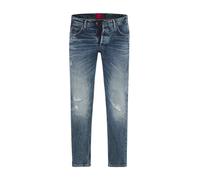 HUGO Blaue Tapered-Fit Jeans aus bequemem Stretch-Denim - Style HUGO 634, 50554154 Dunkelblau 32/34