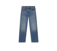 HUGO Loose-Fit Jeans aus blauem Denim mit Happy HUGO Logo - Style Leni_B, 50546357 Blau 29/34
