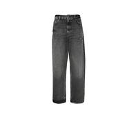 HUGO Relaxed-Fit Jeans aus festem Denim in Used-Optik - Style Leni_B, 50541574 Schwarz 27/32