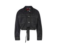 HUGO Cropped-Jacke aus japanischem Selvedge-Denim - Style Galata, 50558837 Dunkelblau XL