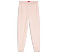 HUGO Jogginghose aus Baumwoll-Mix mit Allover-Logo-Muster - Style TERRYMONOGRAM_PANTS, 50556809 Hellrosa XL