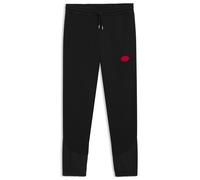 HUGO Graphic Logo Hose schwarz rot - L