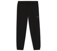 HUGO Jogginghose aus Baumwoll-Terry mit Gradient-Logo - Style Danopan, 50553146 Schwarz XS