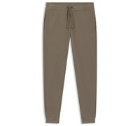 HUGO Jogginghose aus Baumwoll-Terry mit kontrastfarbenem Logo - Style Dayote232, 50489617 Braun XS