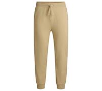 HUGO Jogginghose aus Baumwoll-Terry mit kontrastfarbenem Logo - Style Dayote232, 50489617 Hellbeige XXL