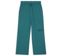 HUGO Jogginghose aus Baumwoll-Terry mit Logo-Print - Style Nalftro, 50552487 Blau XS