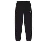 HUGO Jogginghose aus Baumwoll-Terry mit Logo-Stickerei - Style Nelfinia, 50522417 Schwarz L