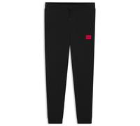 HUGO Jogginghose aus Baumwoll-Terry mit rotem Logo-Label - Style Doak212, 50447963 Schwarz S