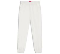 HUGO Jogginghose aus elastischem Baumwoll-Modal-Mix mit Logo-Print - Style SHUFFLE_PANTS, 50490578 Natur XS