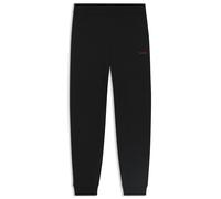 HUGO Jogginghose aus elastischem Baumwoll-Modal-Mix mit Logo-Print - Style SHUFFLE_PANTS, 50490578 Schwarz XL