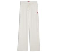 HUGO Jogginghose aus Stretch-Modal mit Herz-Logo - Style HUGO HEART_PANT, 50566660 White XS