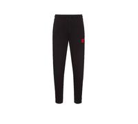Sweathose HUGO "Doak", Damen, Gr. XXL, N-Gr, schwarz001, Sweatware, Obermaterial: 100% Baumwolle, unifarben, regular fit lang, Hosen Sweathose, elastischer Bund, Regular Fit, Seitentaschen, Gesäßtasch