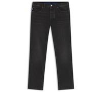 Regular-fit-Jeans HUGO BLUE "Jonah", Herren, Gr. 36, Länge 34, schwarz (charcoal015), Denim/Jeans, Obermaterial: 100% Baumwolle, unifarben, casual, regular fit lang, Jeans, regular fit (36270819-36) c