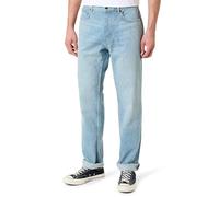 Regular-fit-Jeans HUGO BLUE "Jonah", Herren, Gr. 33, Länge 32, turquoise, aqua440, Denim/Jeans, Obermaterial: 100% Baumwolle, unifarben, regular fit lang, Jeans, regular fit (90959932-33) turquoise, a