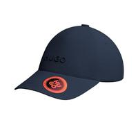 HUGO Baseball Cap Jude – Twill Baumwolle, 3D-Logostickerei, verstellbar – Dunkelblau One Size
