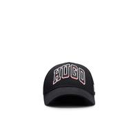 HUGO Cap aus Baumwoll-Twill mit Logo-Stickerei - Style Jude-SP, 50513381 Schwarz ONESI