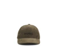 HUGO Kids-Cap aus Baumwoll-Cord mit Logo-Stickerei - Style G00565/65F52, G00565 Dunkelgrün 52