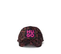 HUGO Kids-Cap aus Kunstfell mit Geparden-Print und Stack-Logo - Style G00291/48358, G00291 Gemustert 54