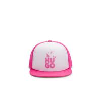 HUGO Kids-Cap mit Schaumstoff-Vorderseite und Logo-Print - Style G00315/48T52, G00315 Pink 56