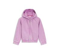 HUGO Kids-Fleece-Hoodie aus Baumwoll-Mix mit Reißverschluss - Style G00516/91104A, G00516 Lila 126