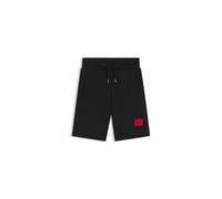 HUGO Kids Fleece-Shorts mit Logo-Label - Style G01183/09B10A, G01183 Schwarz 114