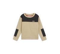HUGO Kids-Fleece-Sweatshirt aus Baumwoll-Mix mit Ripstop-Details - Style G00449/P9004A, G00449 Khaki 138