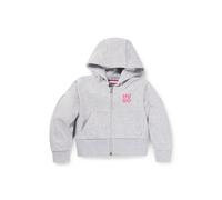 HUGO Kids-Hoodie aus Baumwoll-Mix mit Reißverschluss und Logo-Print - Style G00228/A3204A, G00228 Hellgrau 114