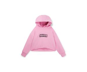 HUGO Kids-Hoodie aus Fleece mit Logo-Artwork - Style G15118/47F04A, G15118 Pink 162
