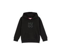 HUGO Kids-Hoodie aus Terry aus Baumwoll-Mix mit Stack-Logo - Style G00349/09B04A, G00349 Schwarz 102