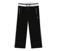 HUGO Kids-Jogginghose aus Stretch-Samt mit gestreiften Rippbündchen - Style G00503/09B04A, G00503 Schwarz 150