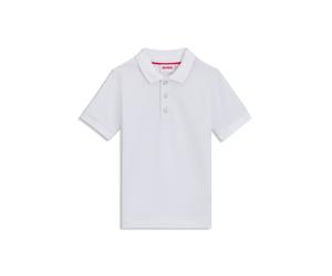 HUGO Kids-Poloshirt aus Stretch-Baumwolle mit Logo-Print - Style G00344/10P04A, G00344 Weiß 114