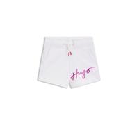 HUGO Kids-Shorts aus Baumwoll-Mix mit Metallic-Logo - Style G00129/10P04A, G00129 Weiß 150