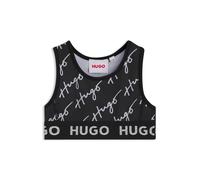 HUGO Kids-Sport-BH aus Stretch-Jersey mit Logo-Details - Style G15104/M4104A, G15104 Schwarz 102