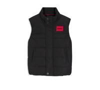 HUGO Kids-Steppweste mit Logo-Print - Style G00482/09B14A, G00482 Schwarz 102