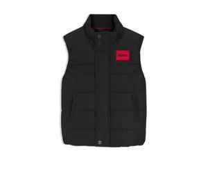 HUGO Kids-Steppweste mit Logo-Print - Style G00482/09B14A, G00482 Schwarz 138