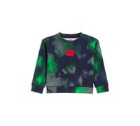 HUGO Kids-Sweatshirt aus Baumwoll-Mix mit Allover-Print - Style G00351/V9604A, G00351 Gemustert 138