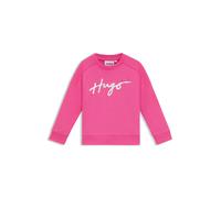 HUGO Kids-Sweatshirt aus Baumwoll-Mix mit changierendem Logo - Style G00397/48T12A, G00397 Pink 156