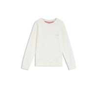 HUGO Kinder-Sweatshirt aus Fleece mit Sport-Artwork - Style G01024/15304A, G01024 Natur 162