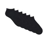 Hugo - Knöchelsocken für Herren/Damen Unisex(6er-Pack) (Schwarz) EU 43 - 45